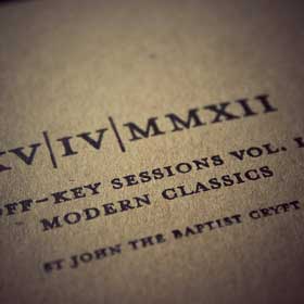 "XV|IV|MMXXII - Off-Key Sessions Volume 1 - Modern Classics" cover